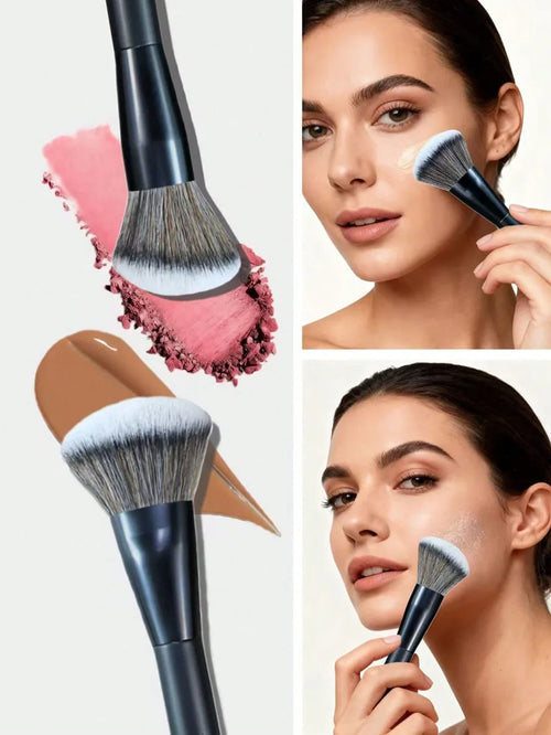 5-Piece Pro Makeup Brush Set — Flawless Blending for Foundation, Contour & Eye