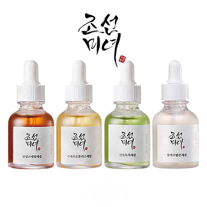 Korean Glow Serum — Green Tea, Mucin & Niacinamide Deep Hydrating Essence