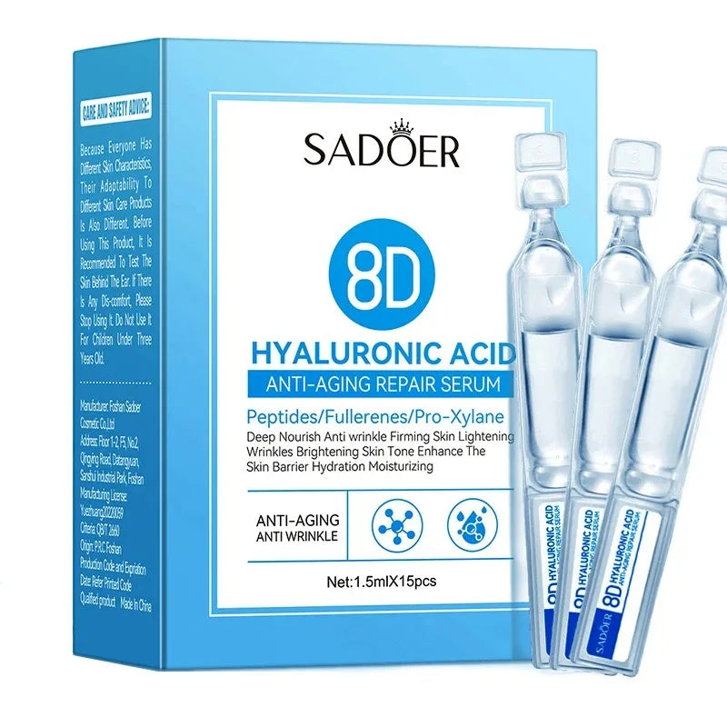 Collagen & Hyaluronic Acid Glow Serum — Anti-Aging Lifting & Deep Hydration Formula